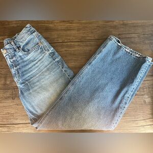 AE Curvy High Rise Baggy Jeans